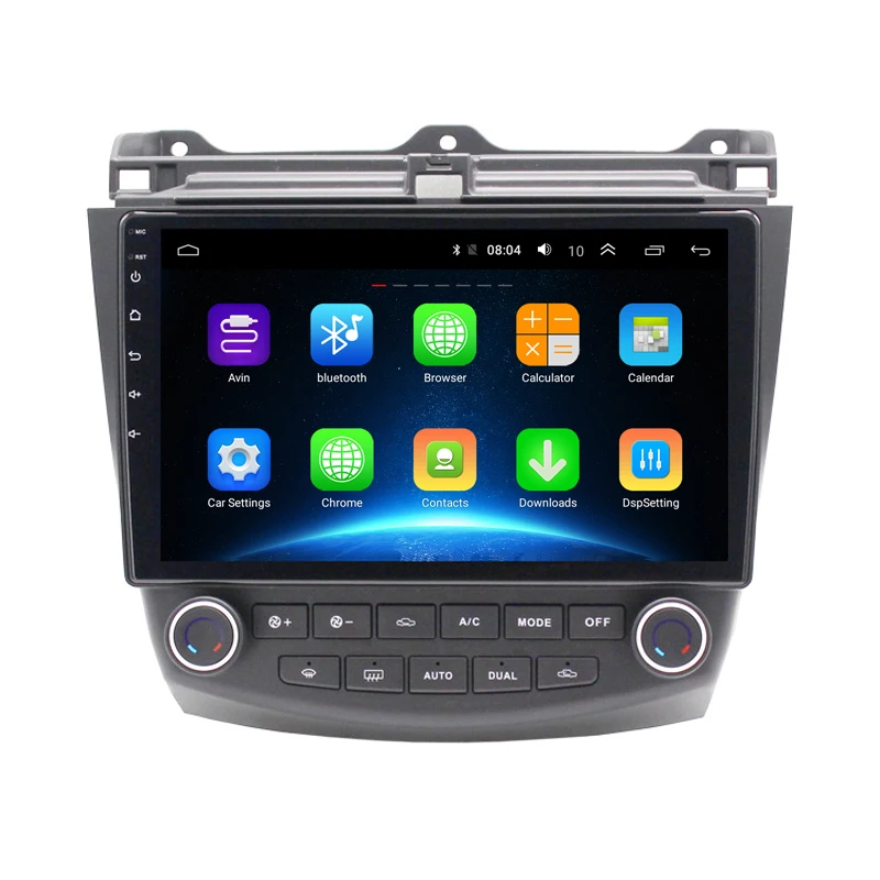  4G+64G Android 9.1 4G Car Radio Multimedia Player For Honda Accord 7 2003-2007 Navigation GPS Auto 