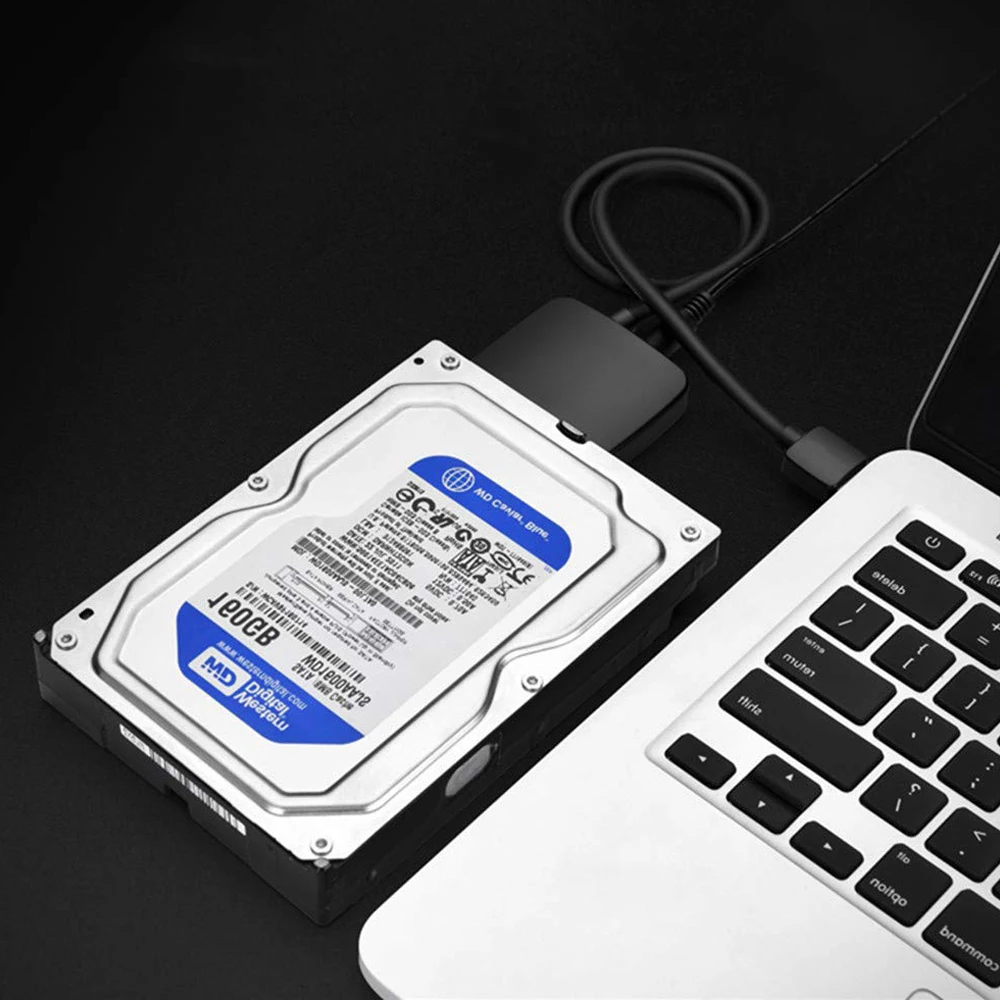 Переходник USB 3 0 на SATA кабель адаптера жесткого диска с UASP совместимый 2 5/3 5