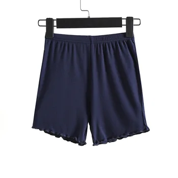 

2020 anti-lightening female summer shorts fungus threaded cotton non-crimped tight women