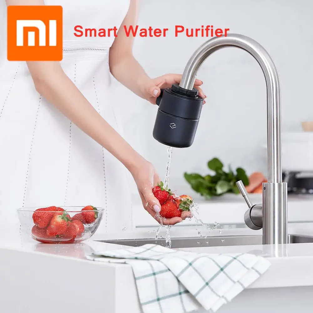 

Xiaomi Yimu Smart Intelligent Monitoring Faucet Water Purifier Filter Black Multi-Chip Intelligent Monitoring Water Quality