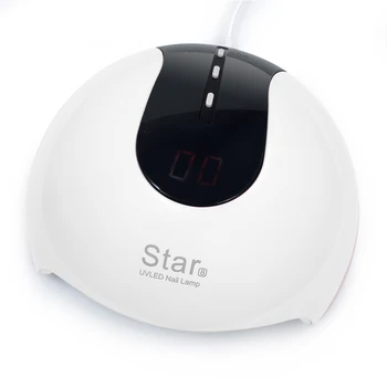 

36W UV LED Nail Lamp ABS LCD Display Timing Home Manicure Tools Pecicure Curing Light Smart Sensing Portable USB Cable Polish
