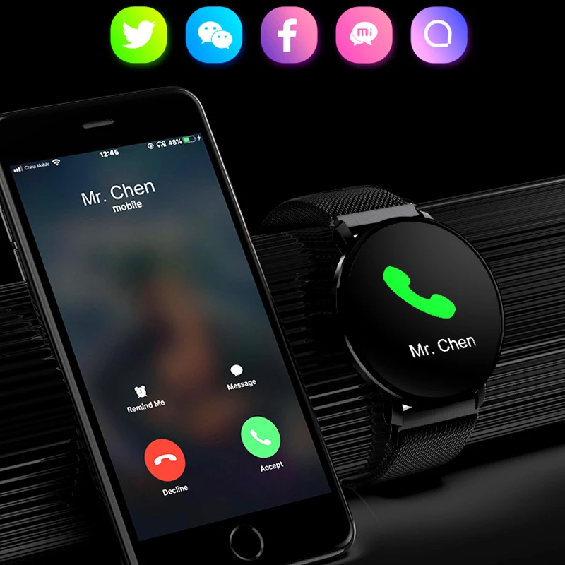 Смарт-часы Timewolf, Android 7,1, фитнес-трекер, трекер сердечного ритма, умные часы, IP68, полностью сенсорные умные часы, часы на Android