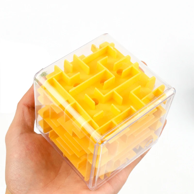

8cm Maze Ball Early Learning 6 stage Puzzle Maze Toy Child 3d Bead
