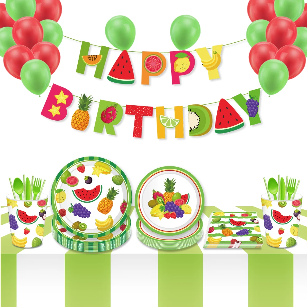 fruit decorations for baby shower