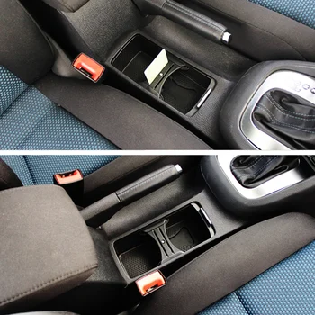 

Car Cup Drink Card Holder Coins Slot Centre Console Auto Space Organizer Stowing Tidying for Golf MK6 R20 08-12