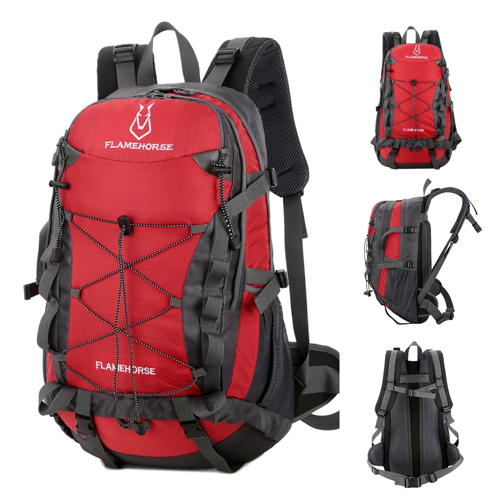 Waterproof Climbing Backpack Rucksack 40L Outdoor Sports Bag Travel Backpack Camping Hiking Backpack Women Trekking Bag For Men