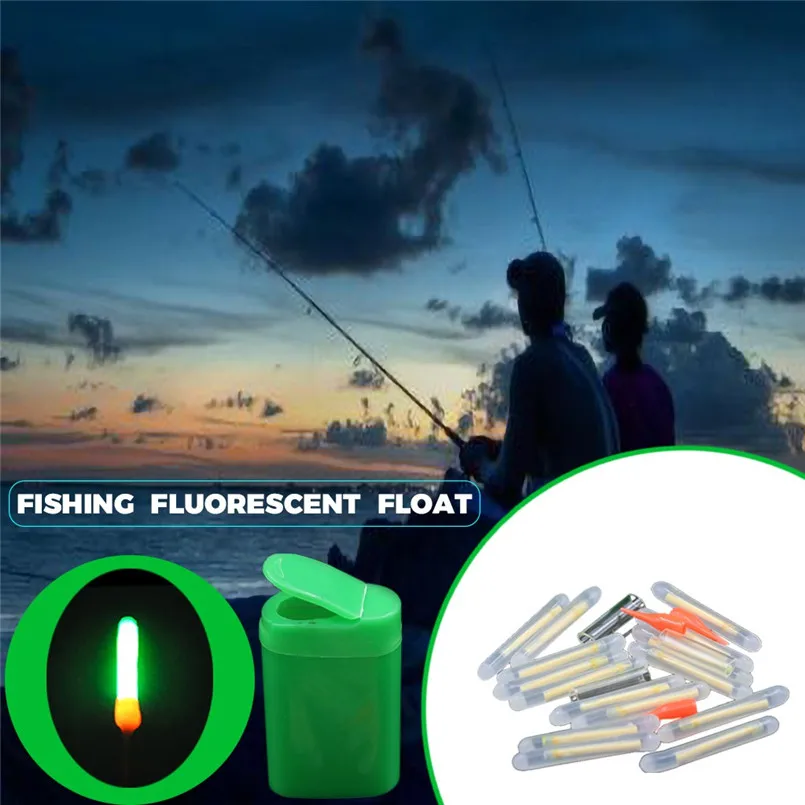 15Pcs night fishing light stick fishing fluorescent pole light night float beautiful glow stick fishing Поплавки 30S16 (16)