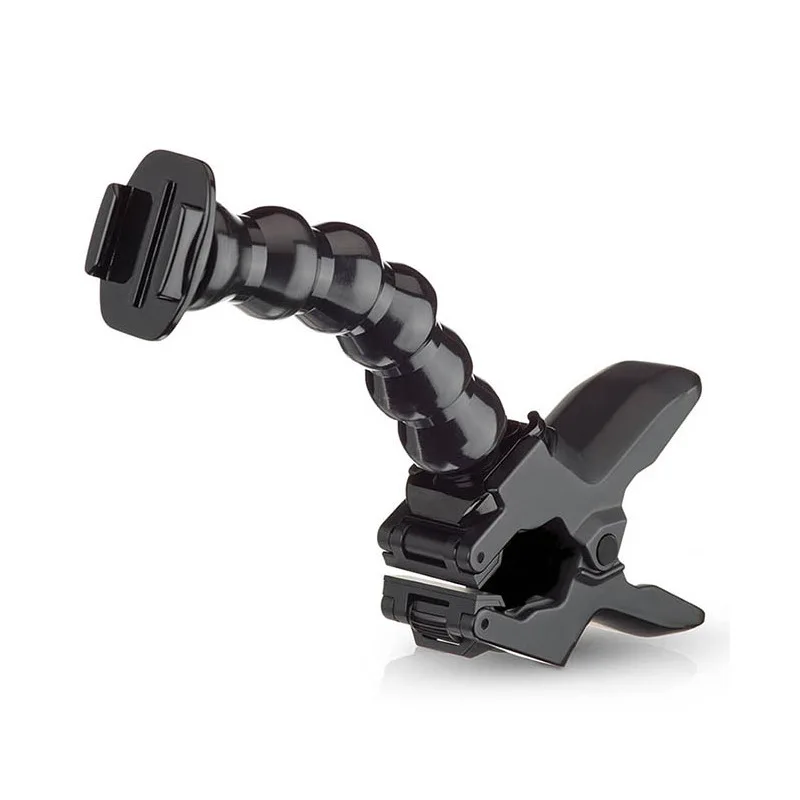 

8 Sections Gooseneck Adjustment Jaws for GoPro Hero 7 6 5 For Go Pro Action Camera Accessories Flexible Clamp Mount Holder Clip