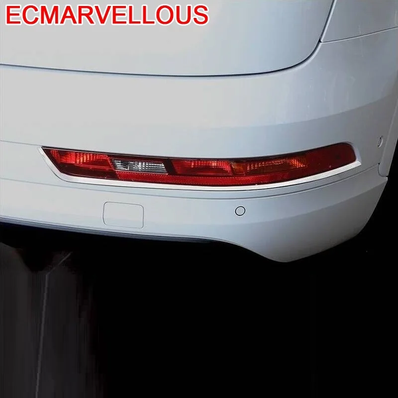 

Front Bumper Automobile Chromium Decorative Car Styling Protecter Bright Sequins Sticker Strip 16 17 18 19 FOR Audi Q3