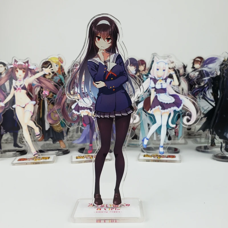 Аниме Saenai хироин no Sodatekata Katou Megumi Eriri Kasumigaoka Utaha фигурка на акриловой подставке