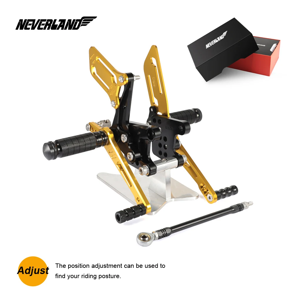 

CNC Motorcycle Adjustable Rearsets Rear Sets Fit For Suzuki GSXR1000 2000-2004 GSXR600 GSXR750 1996-2005 Suzuki SV650 / SV650S