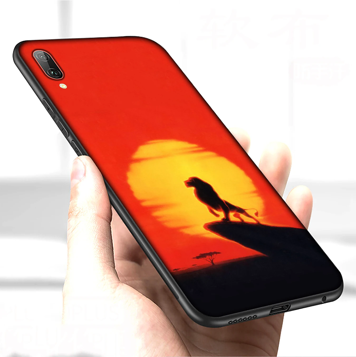 Мягкий силиконовый чехол с рисунком льва, короля поросенка, аниме для huawei P30 P20 Pro P10 P9 Lite Mini, черный чехол P Smart Z - Цвет: 12
