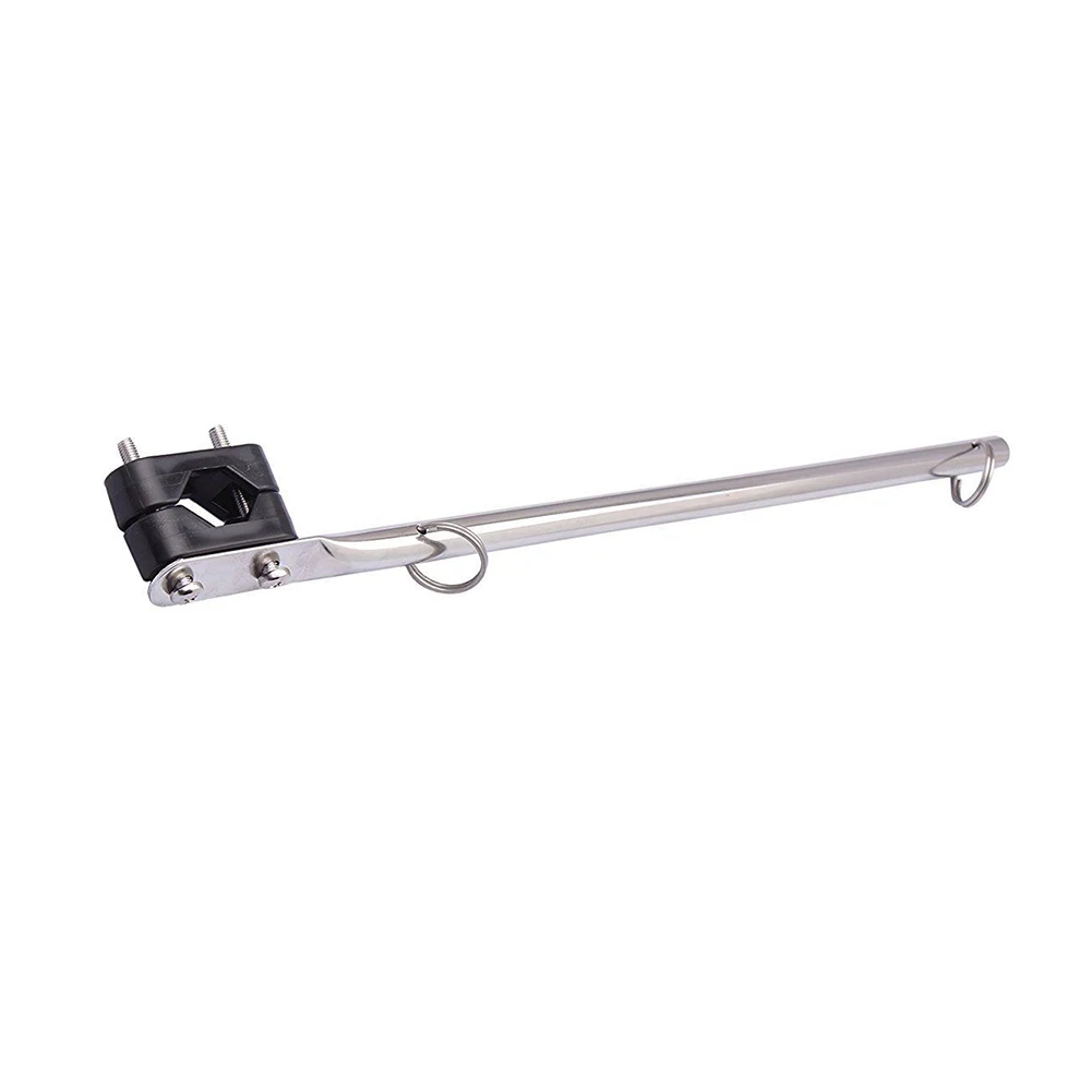 

Durable Boat Accessories Marine Silver Stainless Steel Flag Pole Replacement Raise Rustproof Anti-Corrosion Dinghy Hardware