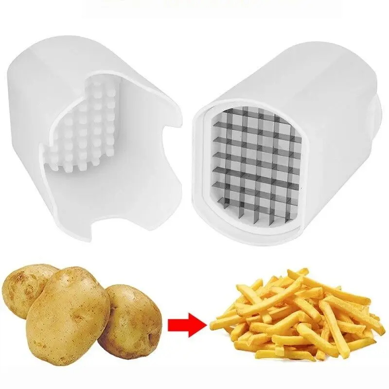 Dakta® Coupe-pommes de terre Coupe-frites 1/4, Coupe-frites Coupe-légumes  Hachoir