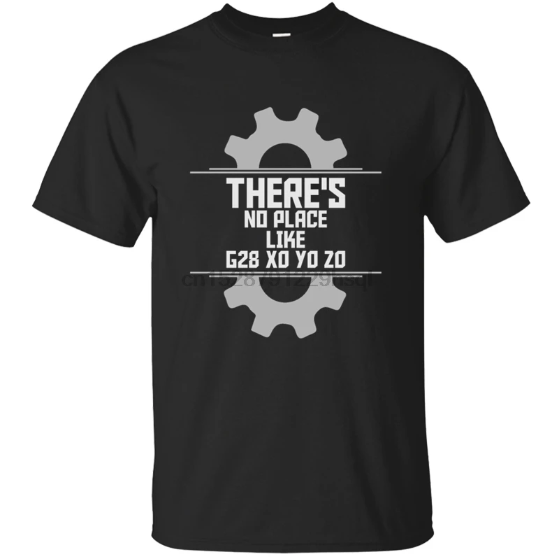 Печатный Отличный 3d дизайнер Cnc печать G28 футболка программиста мужской женский