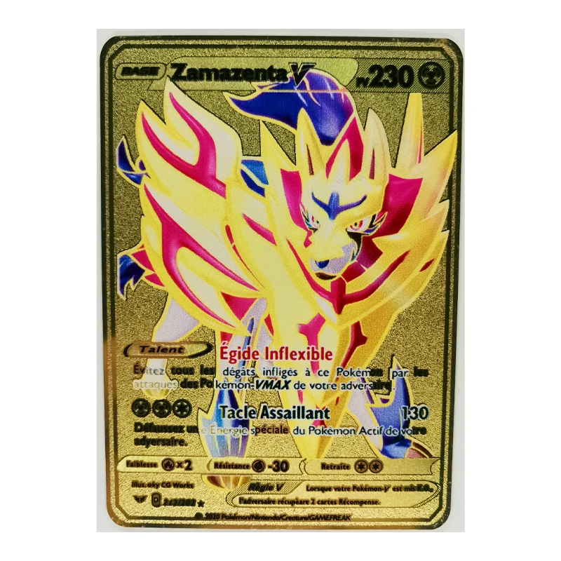Pokemon 27 Arten Neue Mewtwo Gx Mega Gold Metall Karte Super Spiel Sammlung Anime Karten Spielzeug Fur Kinder Weihnachten Geschenk Game Collection Cards Aliexpress