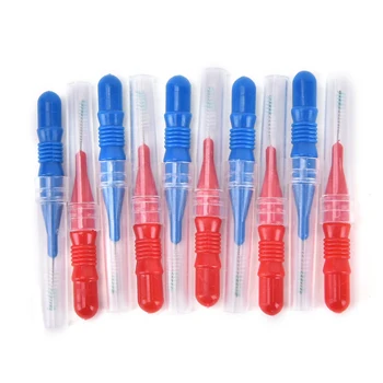 

50pcs Tooth Floss Oral Hygiene Dental Floss Soft Plastic Interdental Brush Toothpick Healthy for Teeth Cleaning Oral Care