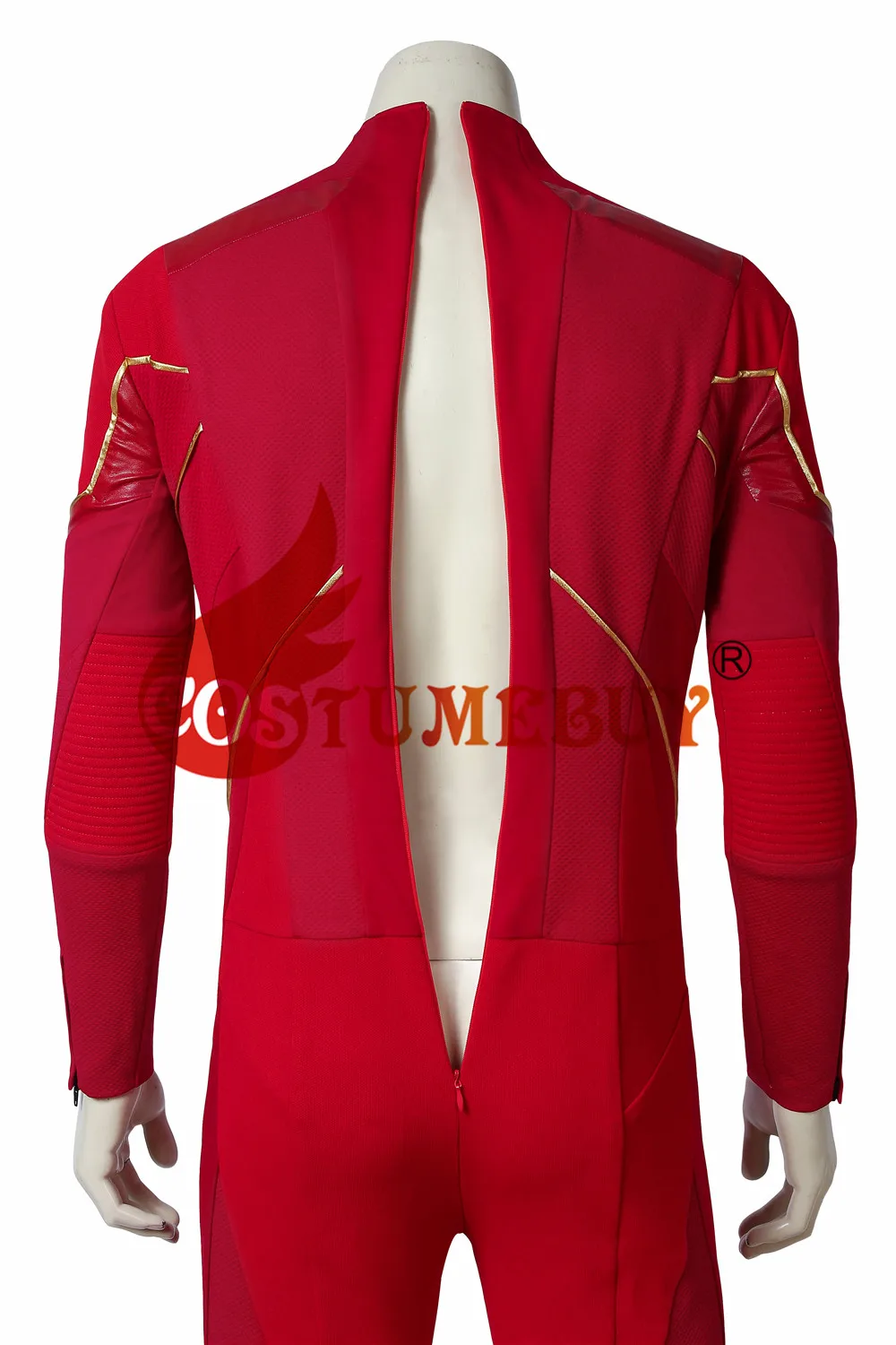 CostumeBuy флэш сезон 6 Барри Аллен косплей костюм Взрослый мужской Хэллоуин супергерой комбинезон костюм L9320