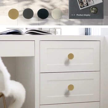 Door Knob Cabinet Furniture Door Cupboard Drawer Nordic Fresh Cabinet Home Kitchen DIY Handles Wardrobe Dresser Pulls Knobs