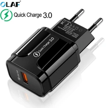 18 Вт 3 А Быстрая зарядка USB зарядное устройство ЕС США вилка Быстрая зарядка 3,0 зарядное устройство для мобильного телефона QC3.0 Быстрая зарядка для iPhone samsung Xiaomi