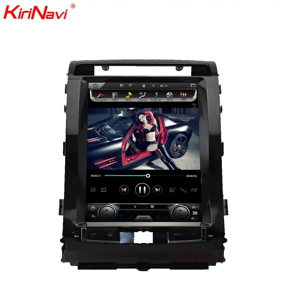 Clearance Kirinavi 12.1" Android 8.1 Car Radio Gps Navigation For Toyota Land Cruiser Car Dvd Player Multimedia Video 2008-2015 Bluetooth 5