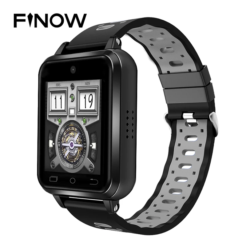 Finow Q1Pro Смарт-часы MTK6737 Android 6 0 Видеозвонок Relogio сердечного ритма кровяное давление