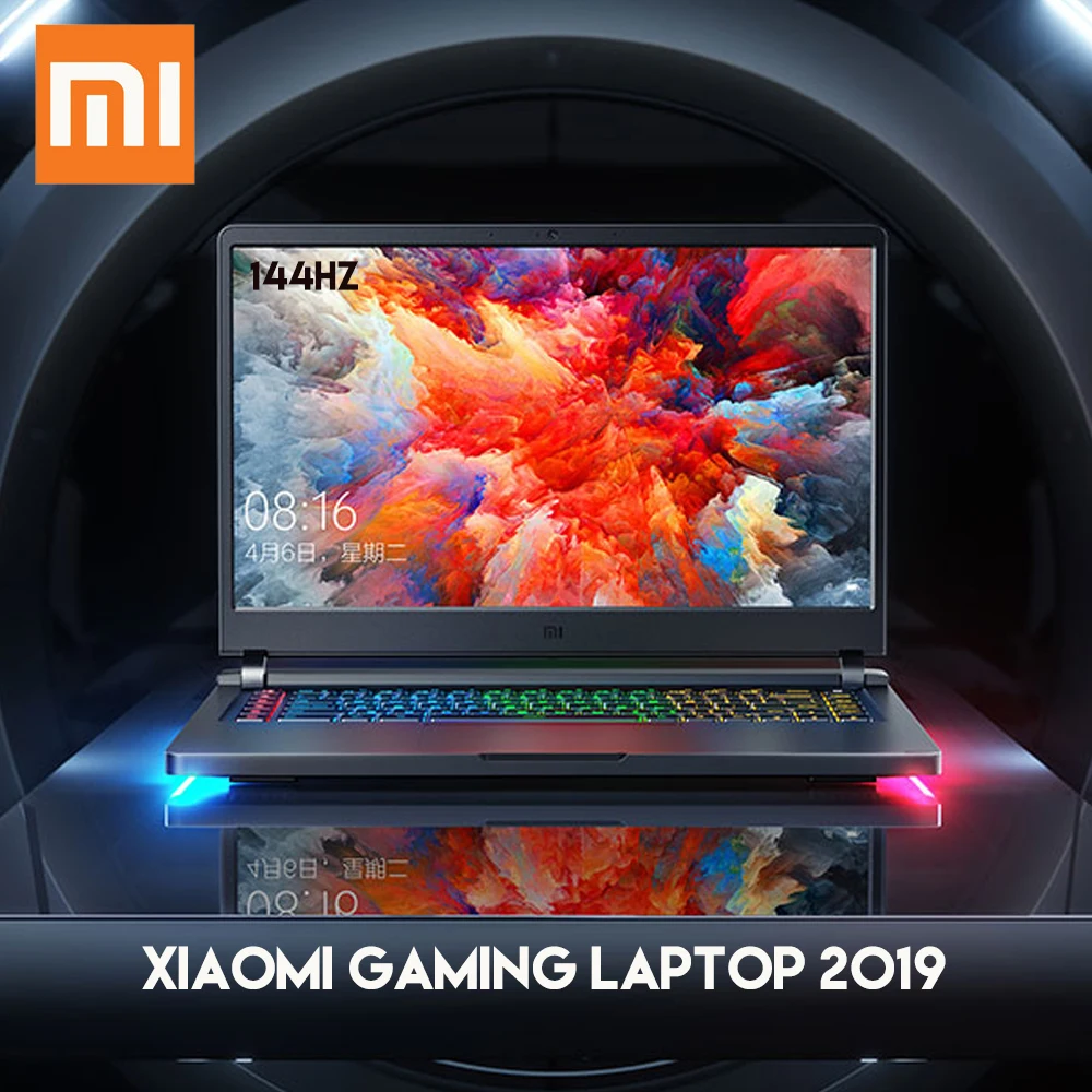 Original Xiaomi Mi Gaming Laptop Notebook Intel Core i7 - 9750H 16GB RAM 512GB SSD Windows 10 HDMI Type -C Bluetooth Laptops Original Xiaomi Mi Gaming Laptop Notebook Intel Core i7 - 9750H 16GB RAM 512GB SSD Windows 10 HDMI Type -C Bluetooth Laptops