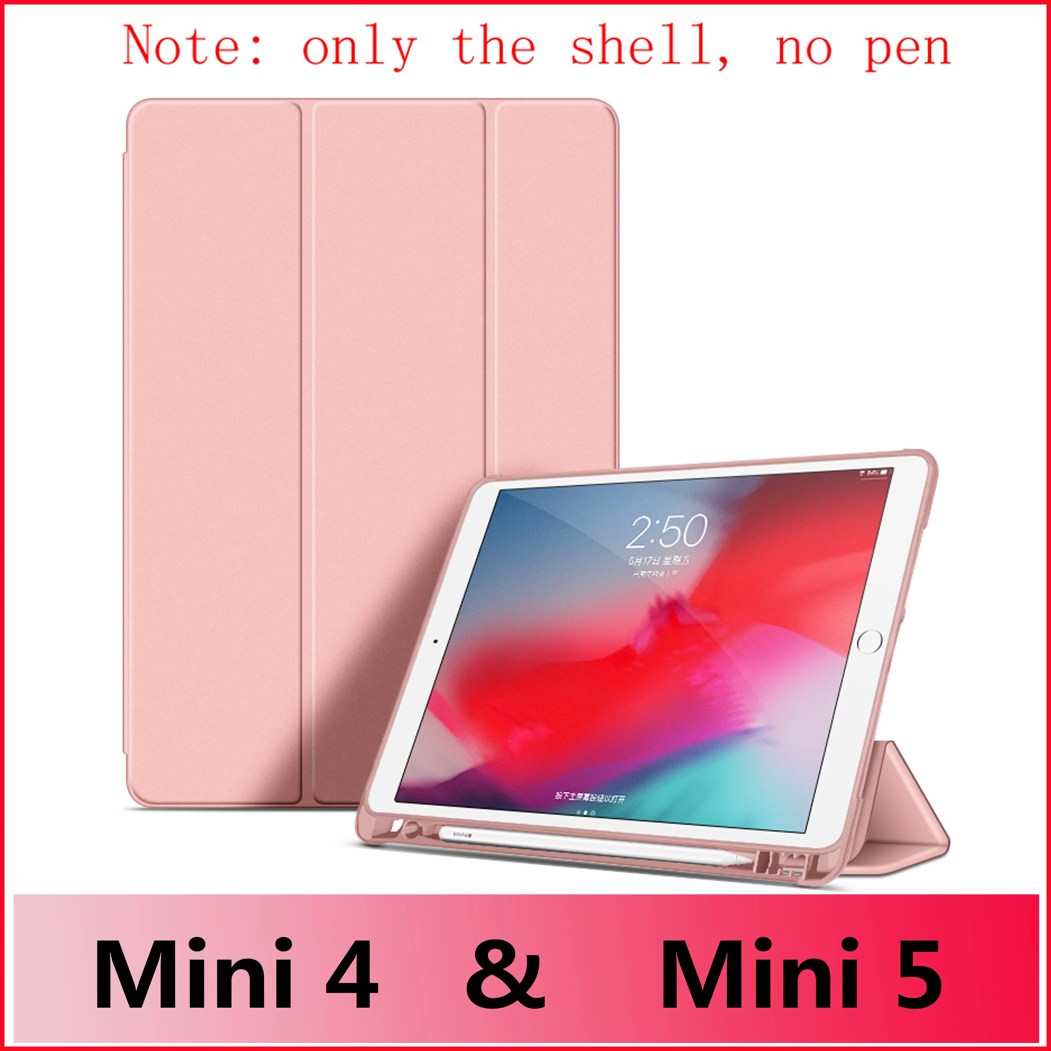 Силиконовый чехол-подставка для iPad Mini 4 ɵ A2124 A2125 A2126 A2133 A1538 A1550 с держателем