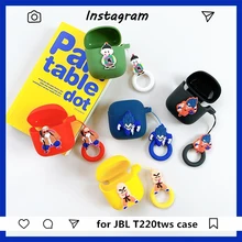 Cool Japan Cartoon Silicone Cover for JBL TUNE 220 TWS Case Bluetooth Earphone Case for JBL T220 TWS Headphone Protect Bag Decor