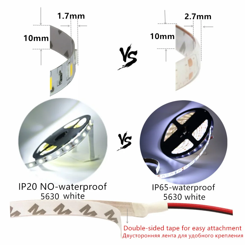 5m RGB Светодиодные ленты светильник 5050 5630 5730 3528 2835 SMD 60 Светодиодный s/M Светодиодные ленты e строка гибкая лента светодиодный лента не обладает водонепроницаемостью: лампада