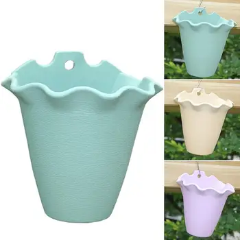 

Garden Pot Verona PP Wall Hanging Baskets Plant Grow Basin Home Decoration Flowerpot Flower Planter Balcony European Style