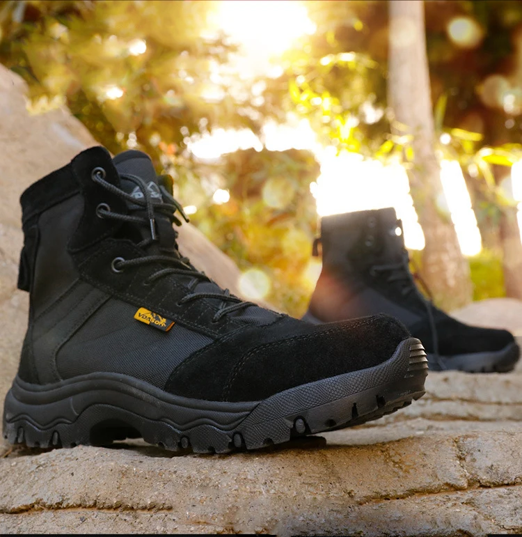 Осенне-зимние уличные мужские походные ботинки тактические походные альпинистские ботинки новые дышащие легкие альпинистские горные походные ботинки