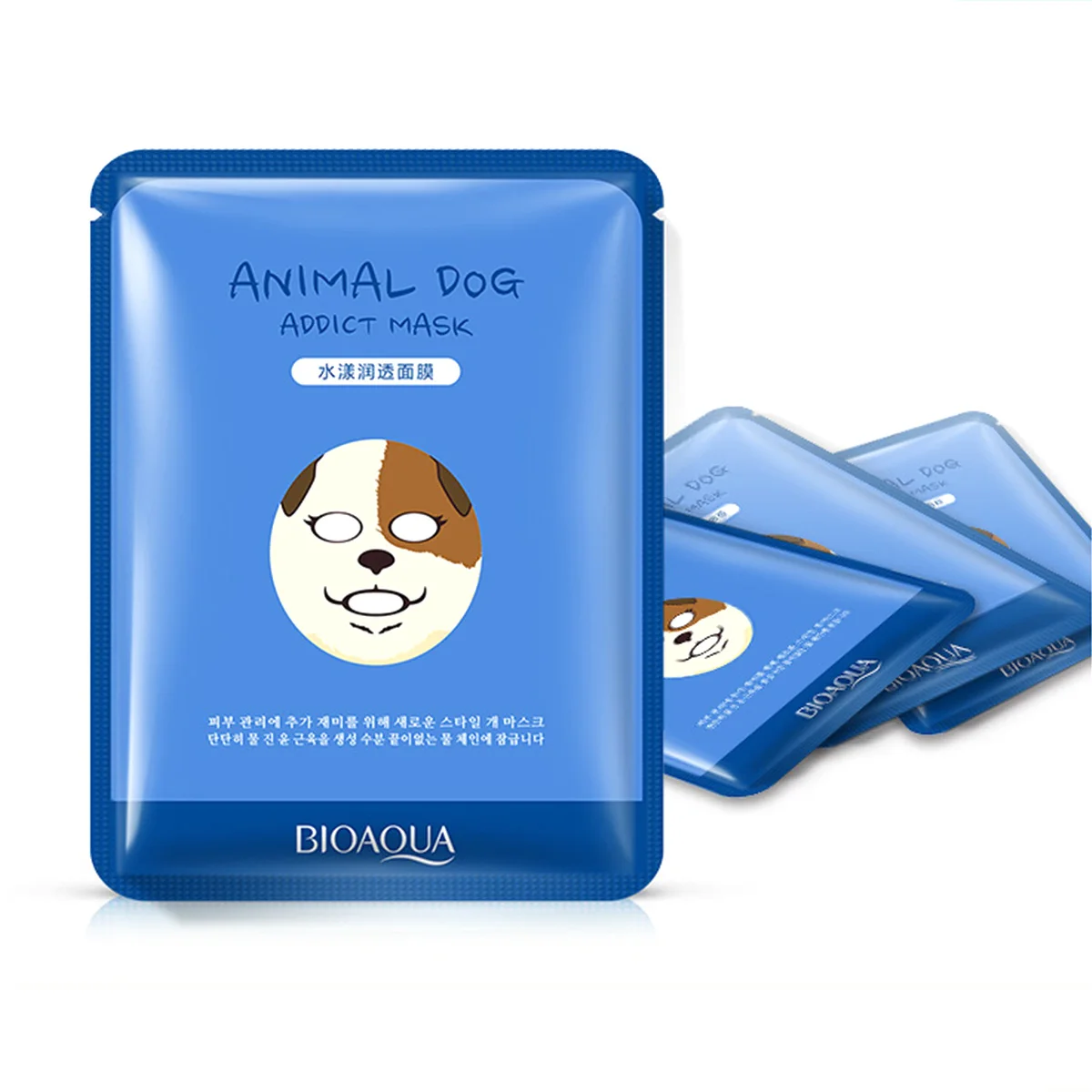BIOAOUA маска для лица в форме тигра, панды, овцы, собаки, животных увлажняющая маска для лица с контролем масла увлажняющая питательная маска для лица
