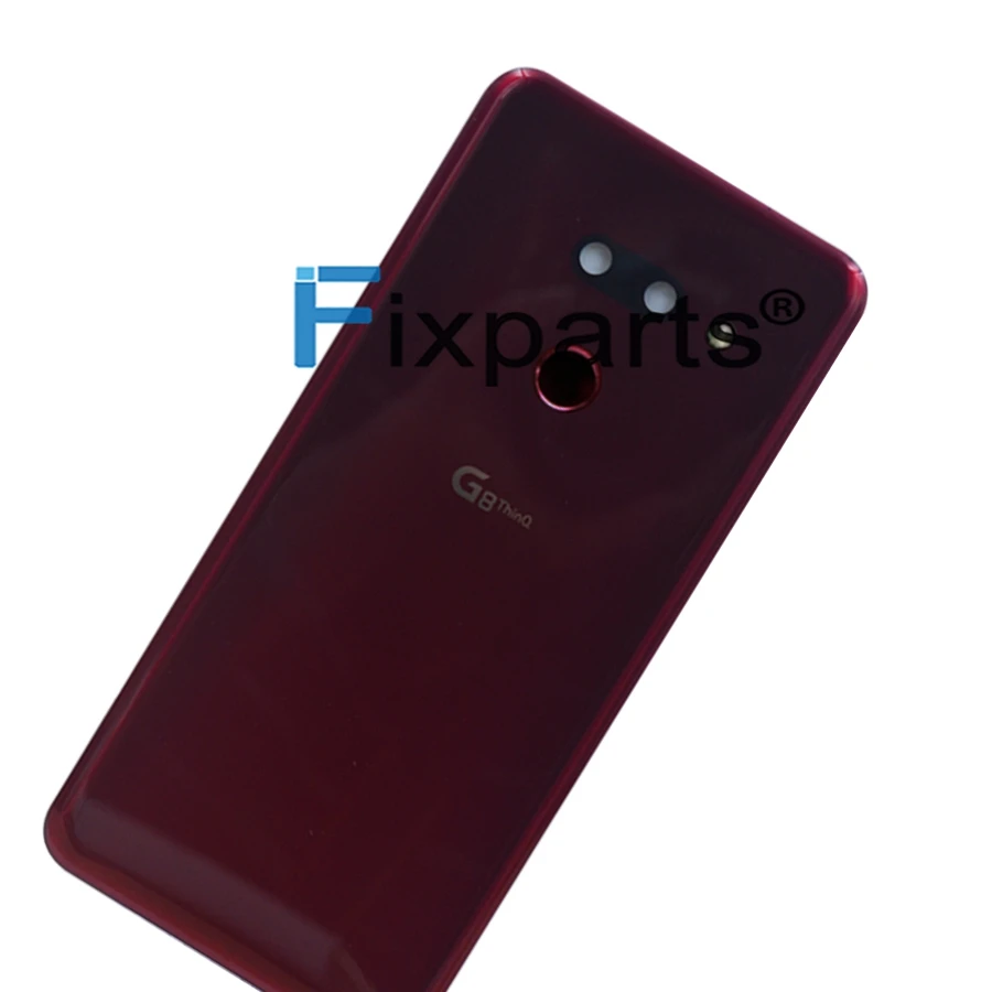 Для LG G8 ThinQ Батарея крышка дверца батарейного G820 G820N G820QM7 сзади Корпус задний Чехол с защитой от отпечатков пальцев Запасная часть