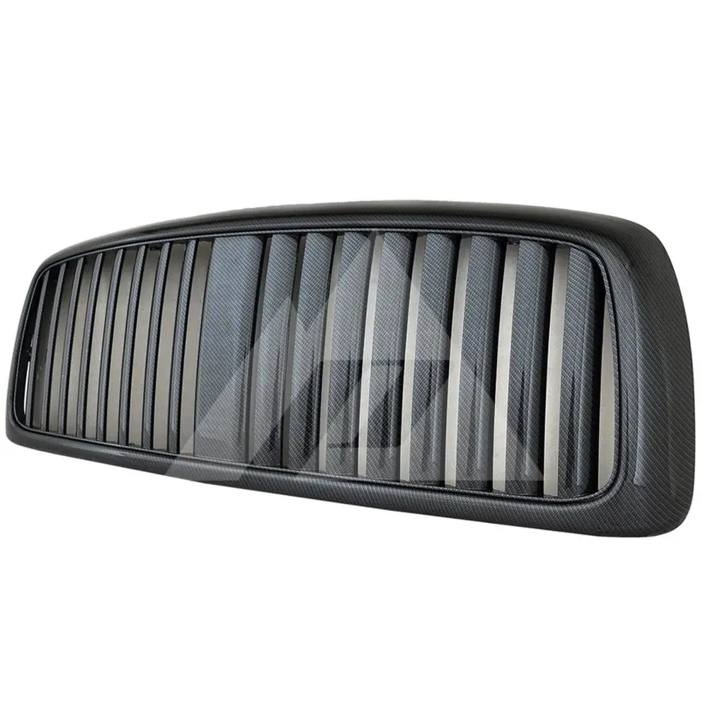 Для 2002 2003 2004 2005 Dodge Ram 1500/2003 2004 2005 2006 Dodge Ram 2500 3500 ABS углеродного волокна вертикальные решетка