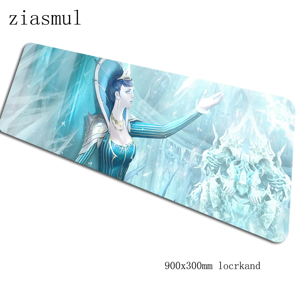 Lineage 2 padmouse 900x300x3 мм игровой коврик для мыши игровой аниме большой коврик для мыши геймер компьютерный стол толстый коврик notbook mousemate pc - Цвет: Size 900x300x2mm