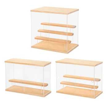 

Clear Acrylic Display Case Protective Showcase for Action Figures Perfume