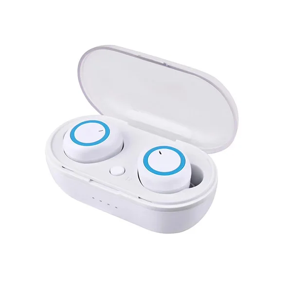 Bluetooth 5,0, наушники, беспроводная гарнитура, Hi-Fi, стерео, бас, наушник для Android ios, водонепроницаемый, для xiaomi huawei - Цвет: Белый