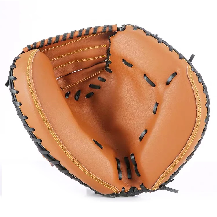 DL glove new design durable thickened PVC synthetic leather training type 32'' Catcher's Mitt