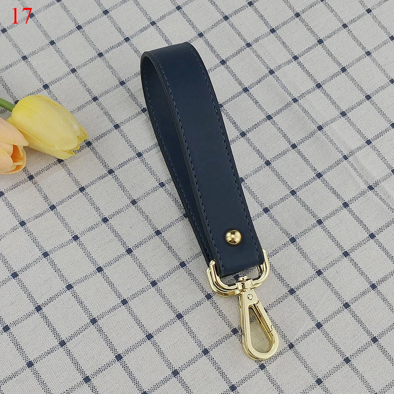 17 DIY Женская обувь для девочек PU змеиная кожаная сумка на плечо части ремни для сумок ручки аксессуары двойные пряжки ремни - Цвет: 17