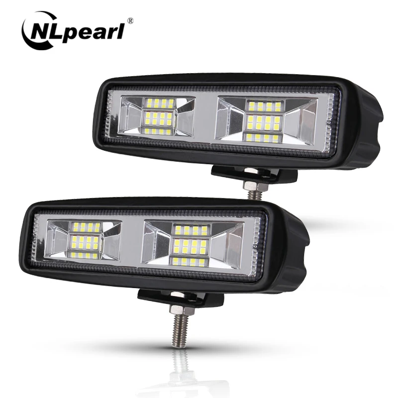Nlpearl светильник бар/рабочий светодиодный туман s бездорожье 4x4 машинка для