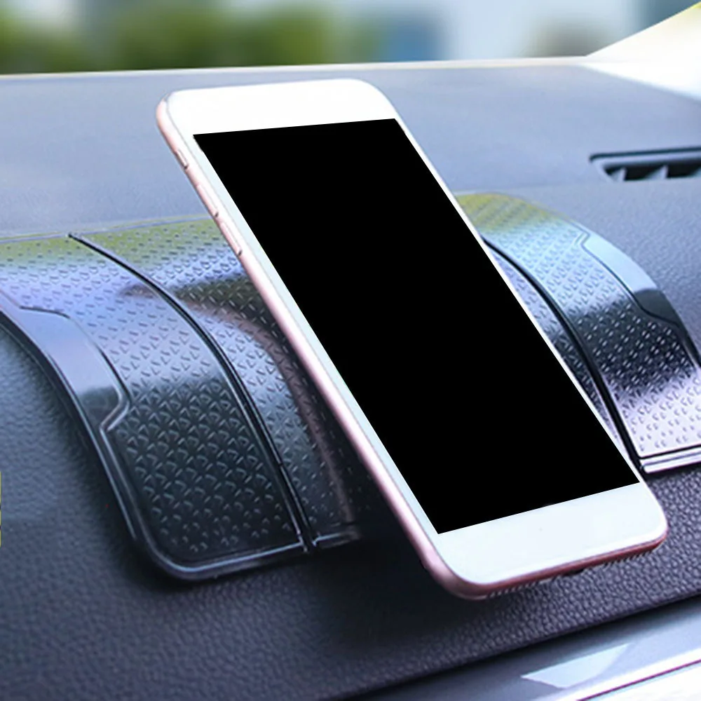 Автомобильный складной коврик Многофункциональный кронштейн для Мобильного Телефона Противоскользящий коврик подстилка-салфетка под тарелку