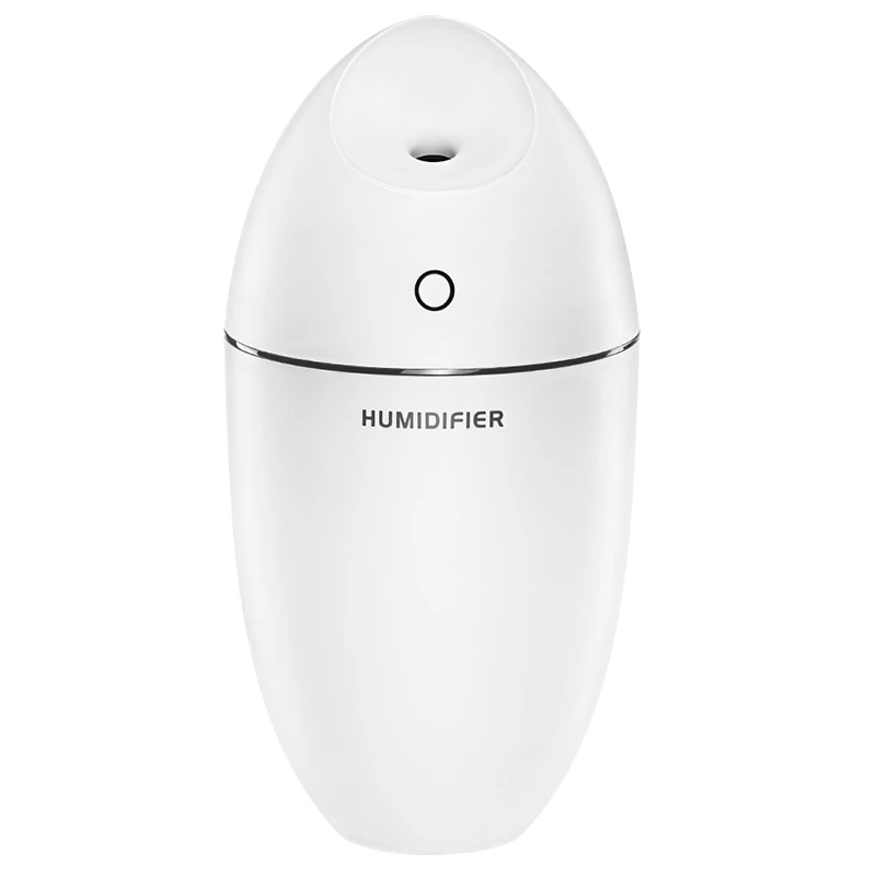 

Portable USB Mini Air Humidifier Diffuser Humidifier 250Ml Large Capacity Quiet Humidifier 7 Color Night Light Home Office Car