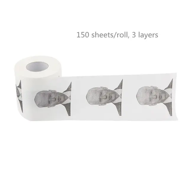 Hot Paper Pattern 150 Sheets Bathroom Towel Toilet Paper Joe Biden