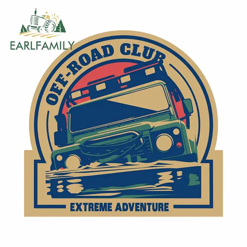 EARLFAMILY 13 см x 12 2 для внедорожные клуб забавные виниловые наклейки на машину
