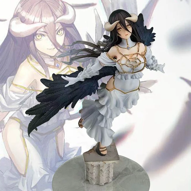 29 см Overlord King Albedo сексуальная девушка аниме мультфильм фигурка ПВХ игрушки коллекция Фигурки для друзей подарки