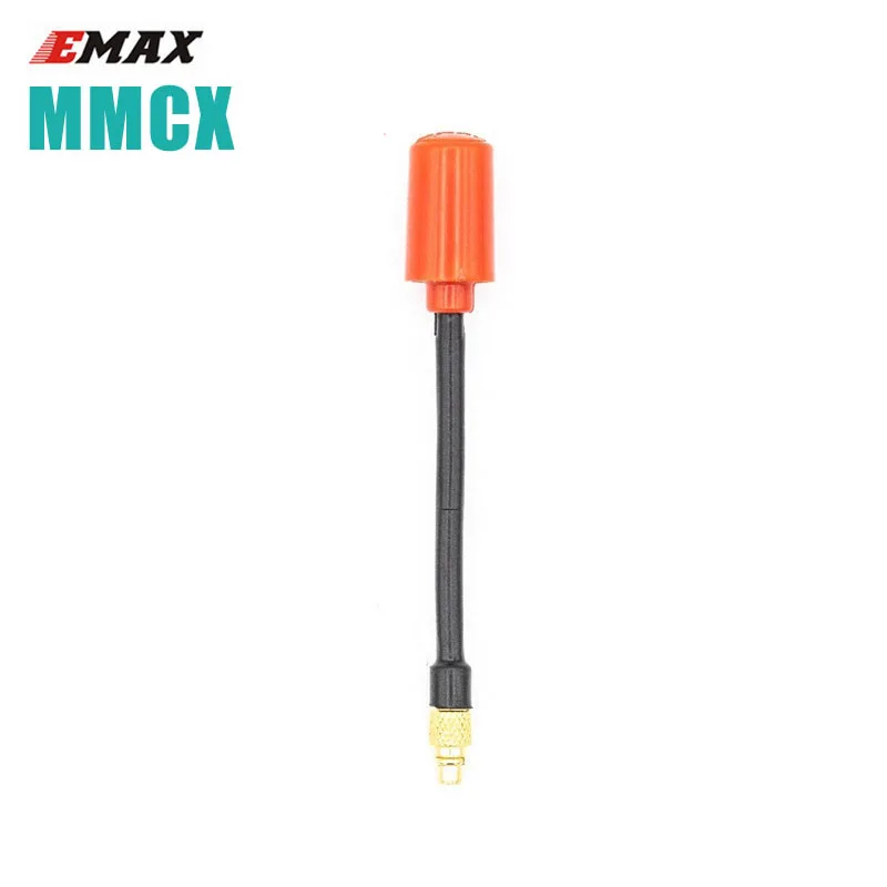 Оригинальная антенна EMAX 50 мм 5 8G 3dBi FPV RHCP/LHCP SMA/MMCX угол для гоночного дрона