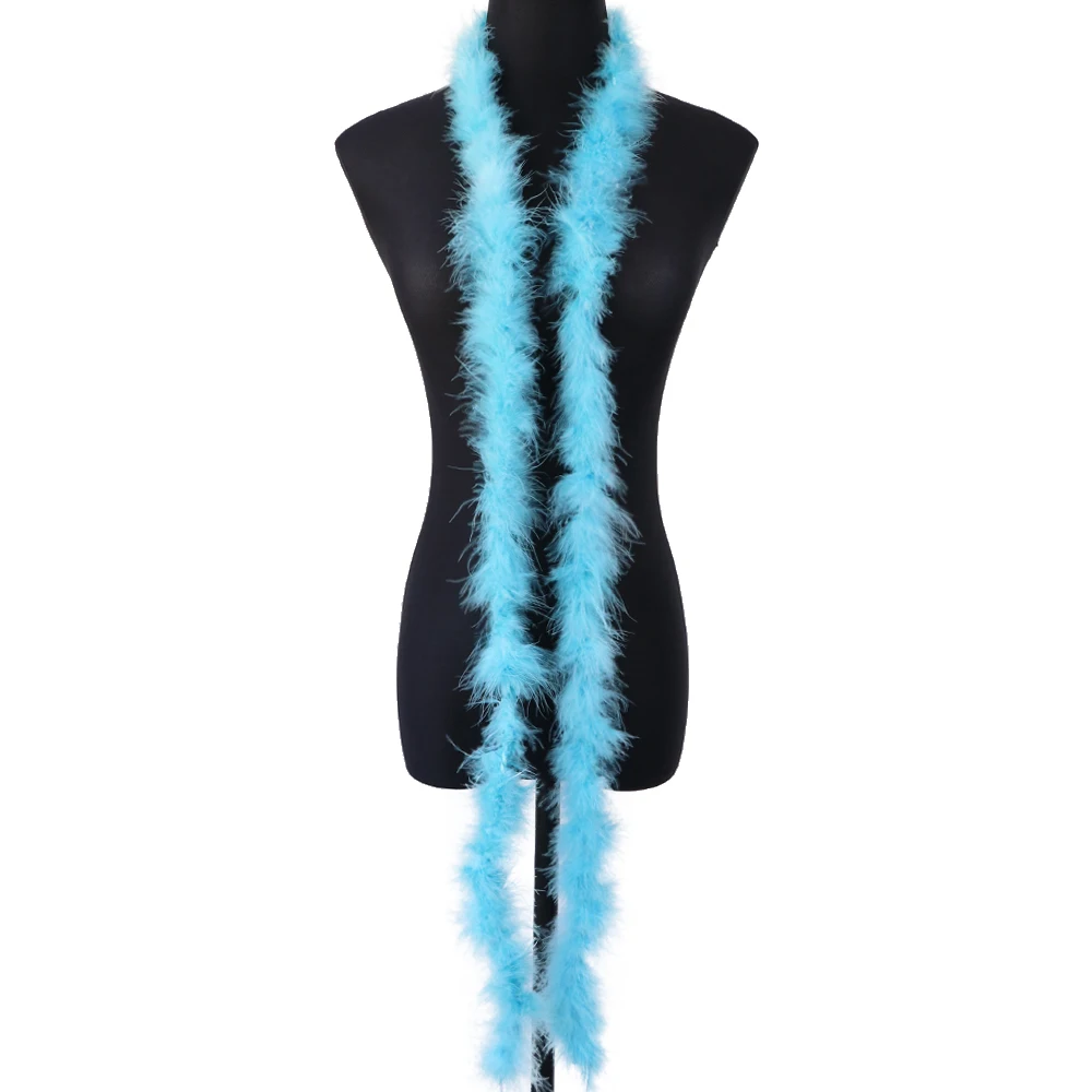 Boa de plumes de marabout pour châle, vêtements, accessoire de