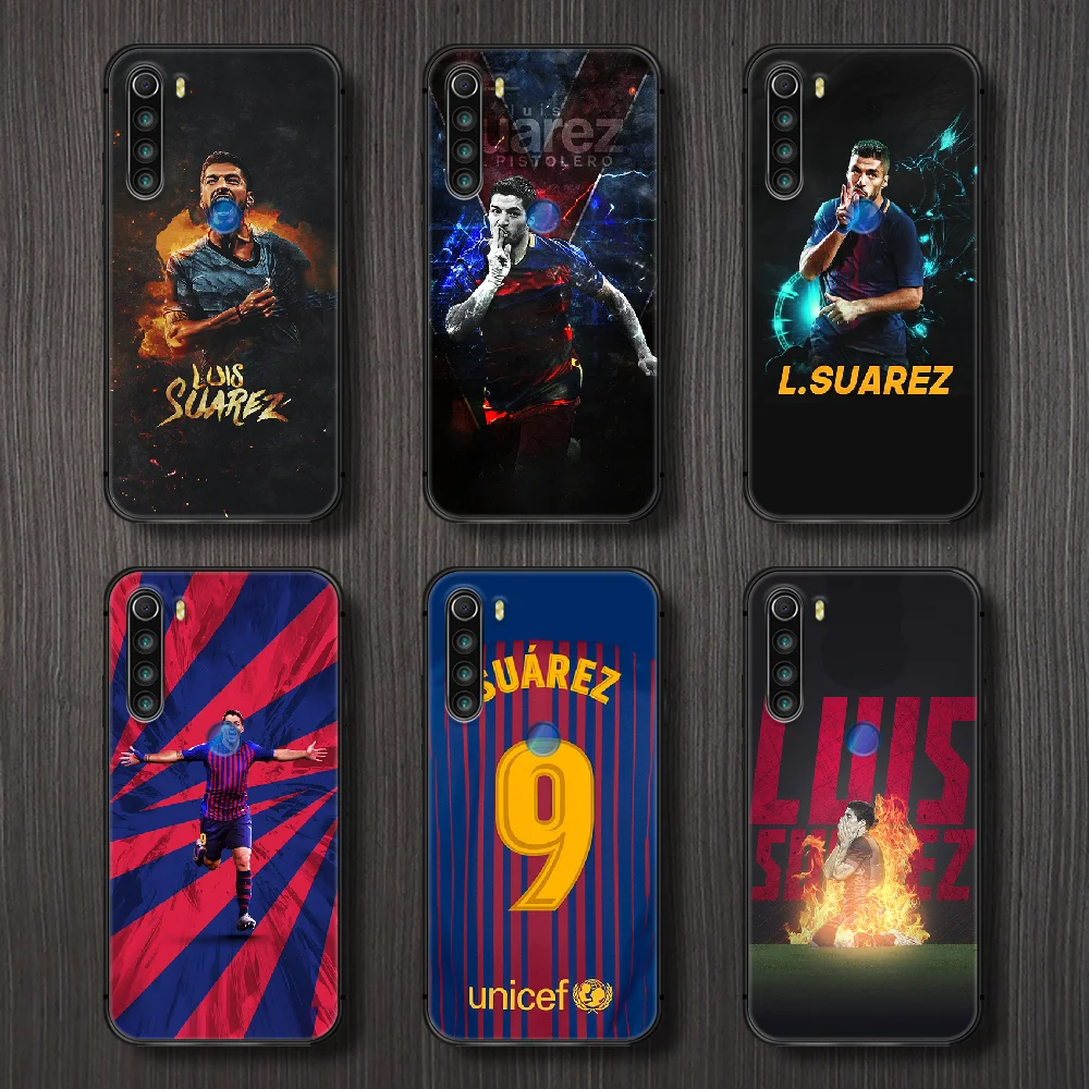 Чехол для телефона с рисунком Луиса Суареза футбола корпус XIAOMI Redmi 7a 8a S2 K20 NOTE 5 5a 6 7
