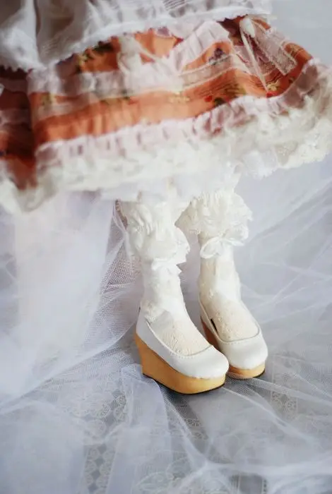 1/4 BJD кукольные туфли на ремешке с деревянной подошвой для 1/4 MDD кукольные туфли кукольные аксессуары BJD обувь